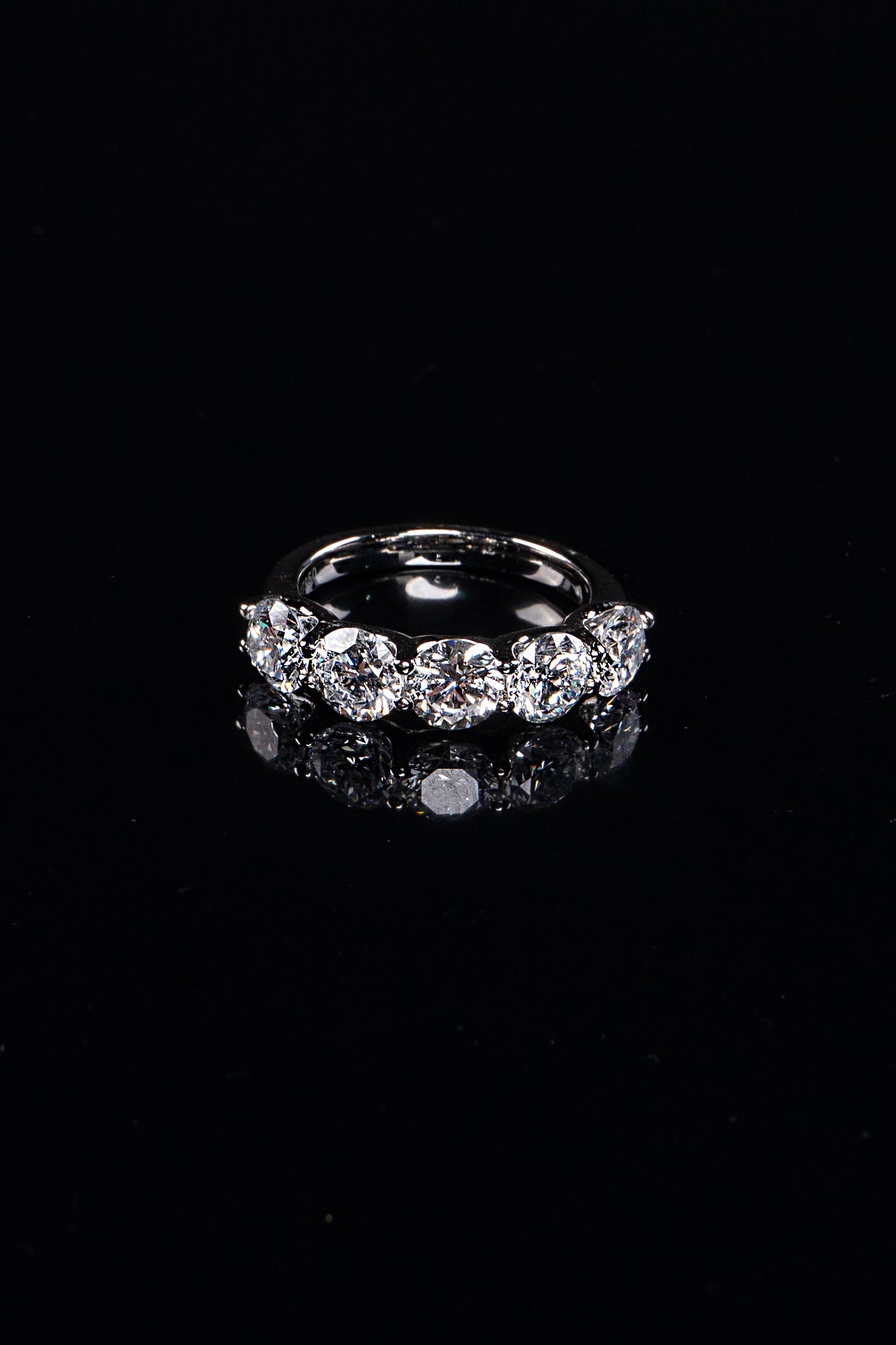 14K White Gold Lab Grown Diamond Ring