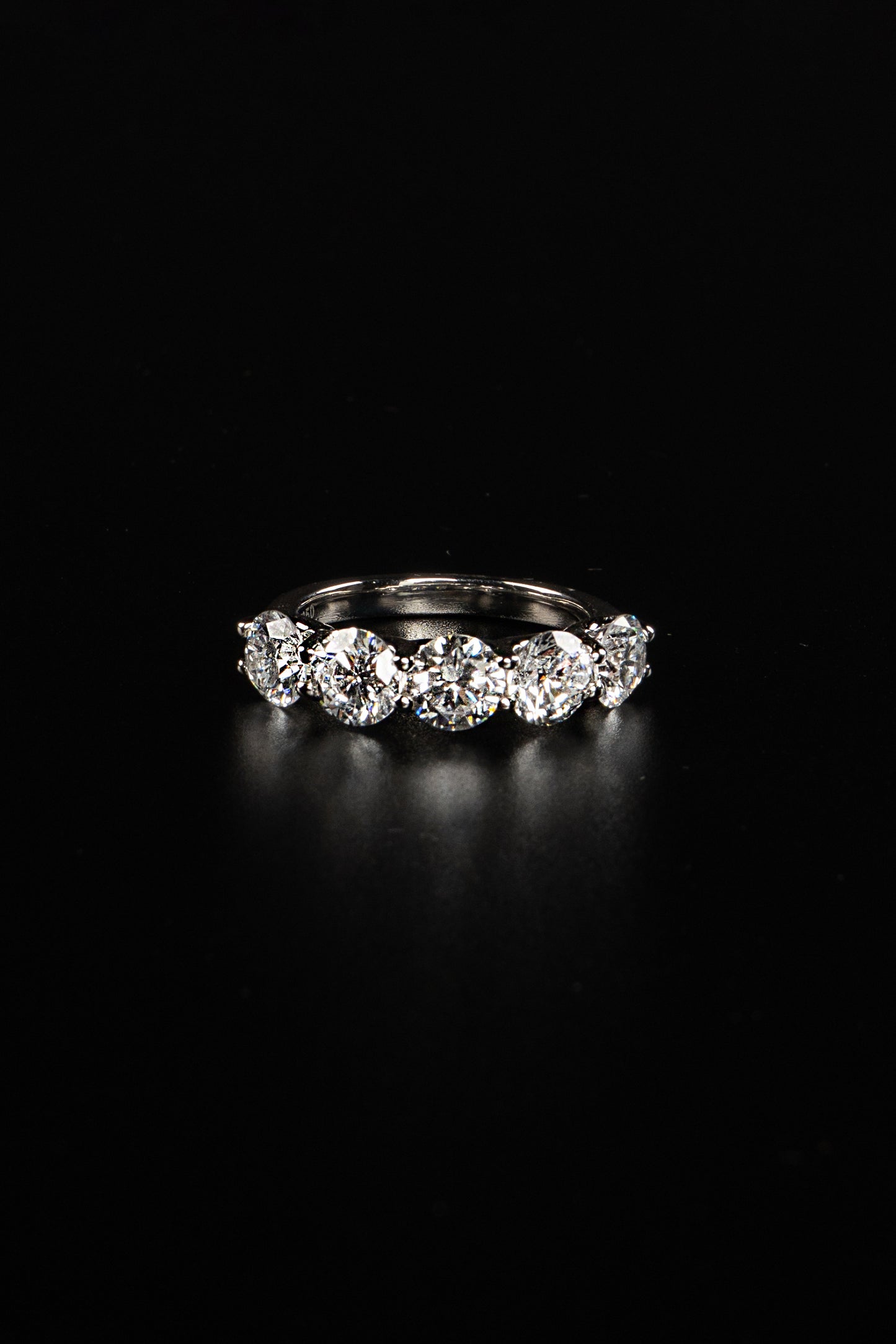 14K White Gold Lab Grown Diamond Ring