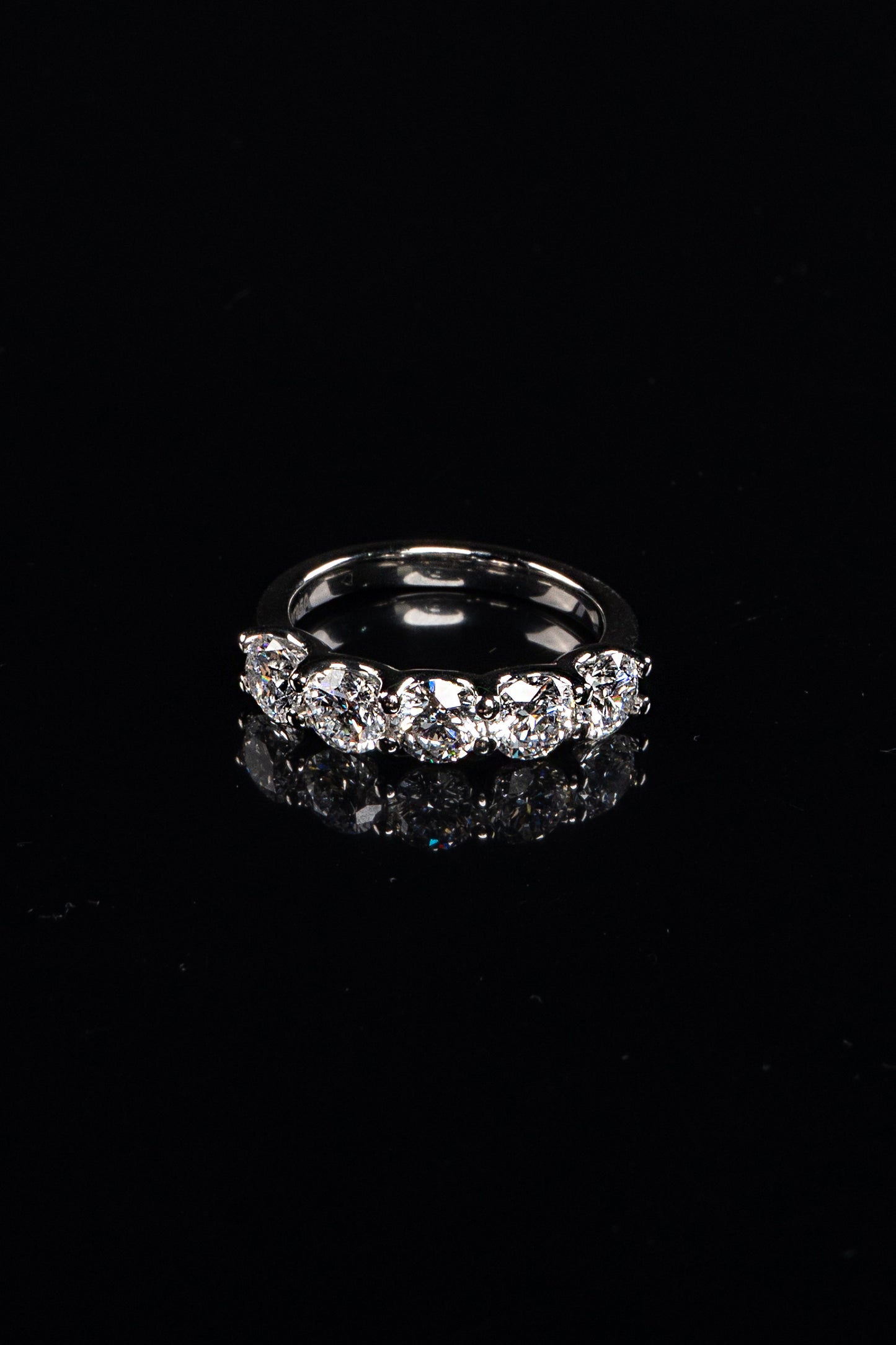 14K White Gold Lab Grown Diamond Ring
