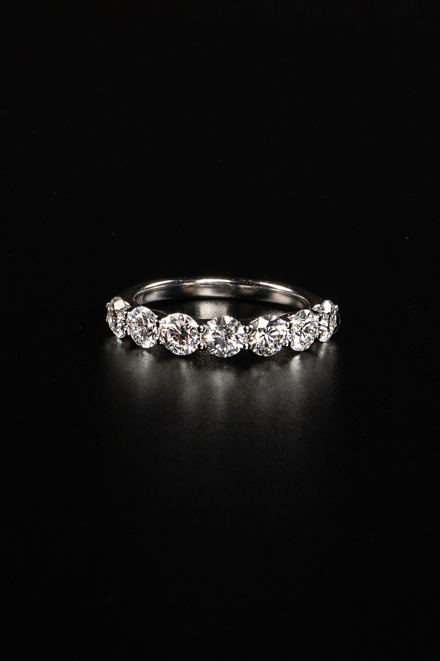 14K White Gold Lab Grown Diamond Ring