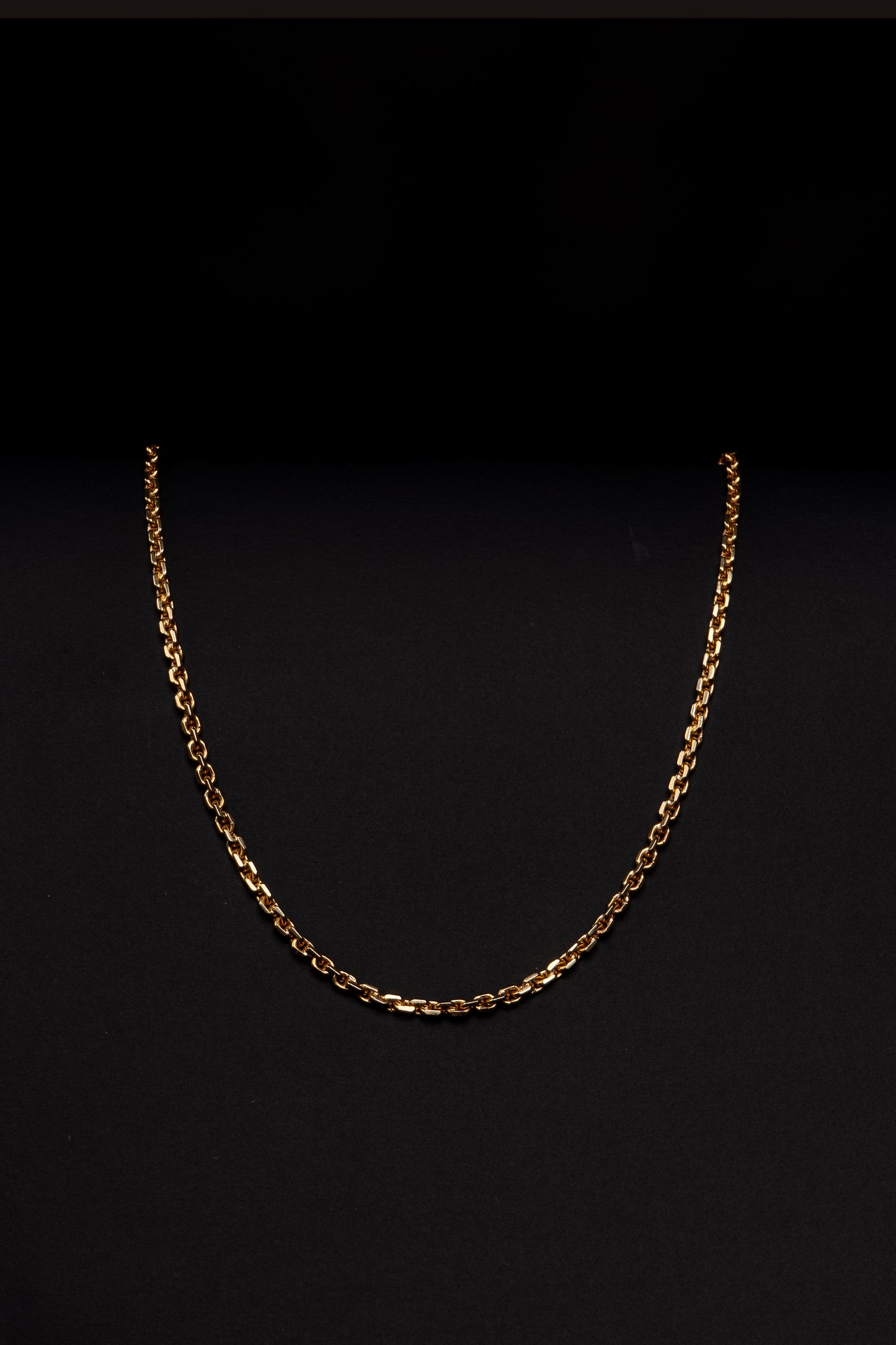 18k Yellow Gold Rolo Necklace