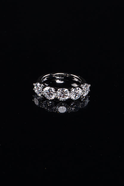 14K White Gold Lab Grown Diamond Ring