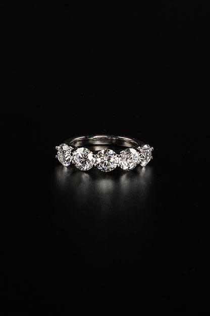 14K White Gold Lab Grown Diamond Ring