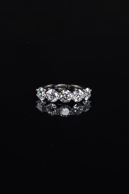 14K White Gold Lab Grown Diamond Ring
