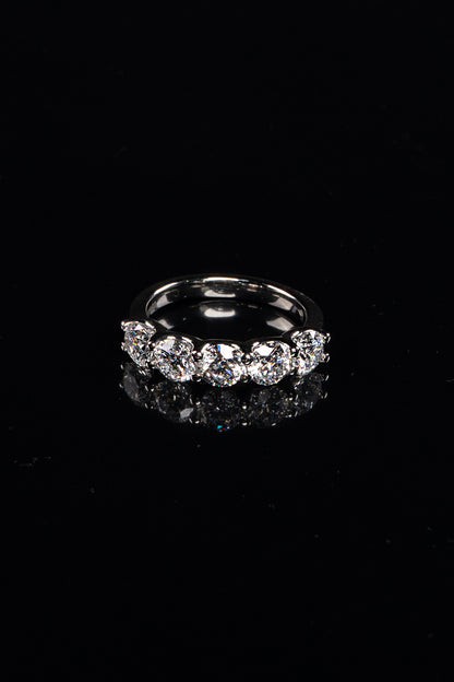 14K White Gold Lab Grown Diamond Ring